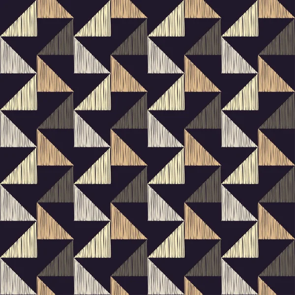 Kesintisiz geometrik arka plan. Tangram desen. Doku karalamak. Tekstil rapport.