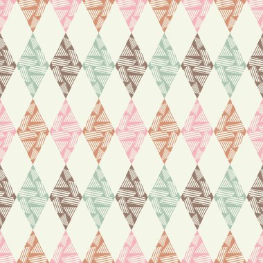 Kesintisiz geometrik arka plan. Tangram desen. Doku karalamak. Tekstil rapport.