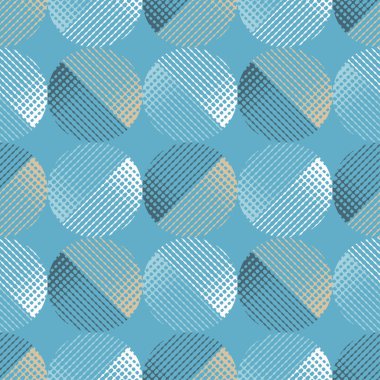 Polka dot seamless modeli. Yarı ton doku. Tekstil rapport.