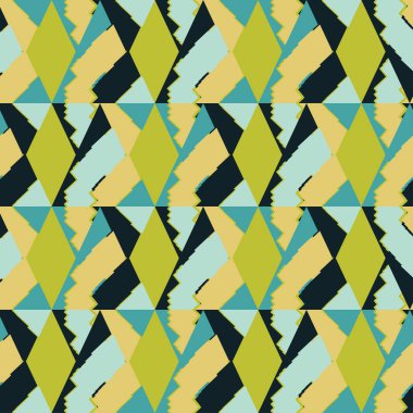 Kesintisiz geometrik arka plan. Aksaklık doku. Tekstil rapport.