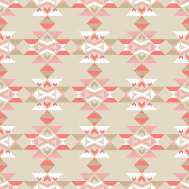 Etnik boho seamless modeli. Kabile desen. Retro motif. Tekstil rapport.