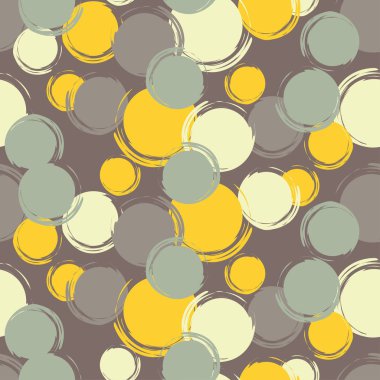 Polka dot seamless modeli. Çalışmaları. Tekstil rapport.