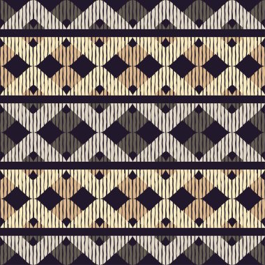 Etnik boho seamless modeli. Doku karalamak. Retro motif. Tekstil rapport.