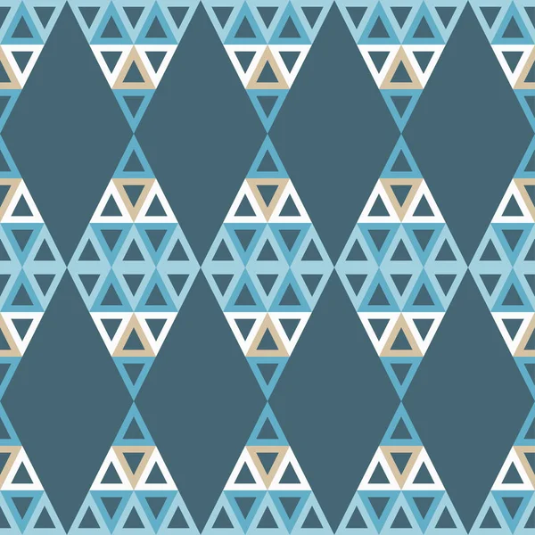 Бесшовный геометрический фон с треугольным рисунком. Полигоны. Текстильное взаимопонимание . — стоковый вектор