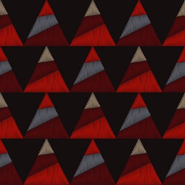 Etnik boho seamless modeli. Doku karalamak. Retro motif. Tekstil rapport.