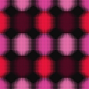 Sorunsuz soyut geometrik noktalı resim deseni. Nokta doku. Tekstil rapport.