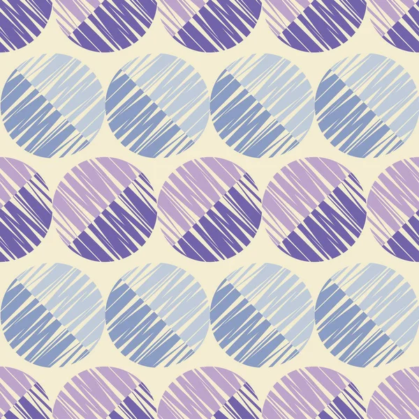Polka dot seamless pattern. Scribble texture. Textile rapport.