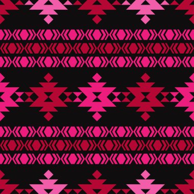 Etnik boho kusursuz desen. Kabile düzeni. Halk motifi. Tekstil uyumluluğu.