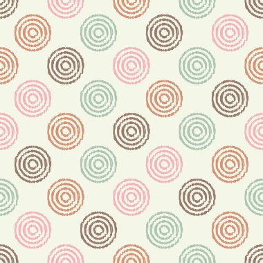 Polka dot seamless modeli. Doku karalamak. Tekstil rapport.