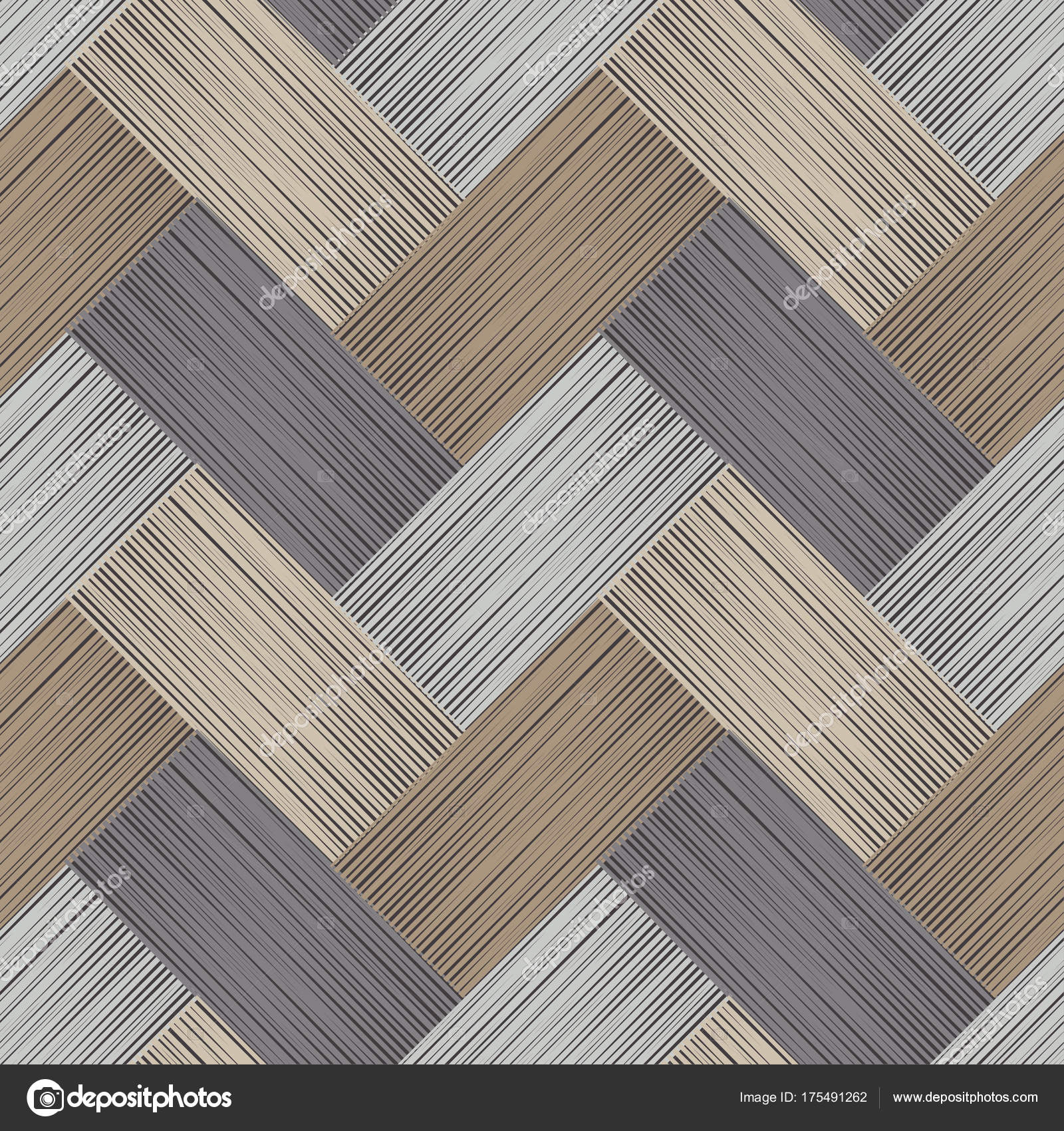 Seamless Geometric Pattern Brown Floor Wooden Texture Scribble Textile Stock Vector Seamless Geometric Pattern Brown Floor Wooden Texture Scribble Textile Stock Vector