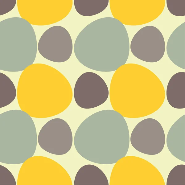 Pois Motif Sans Couture Les Boules Colorées — Image vectorielle