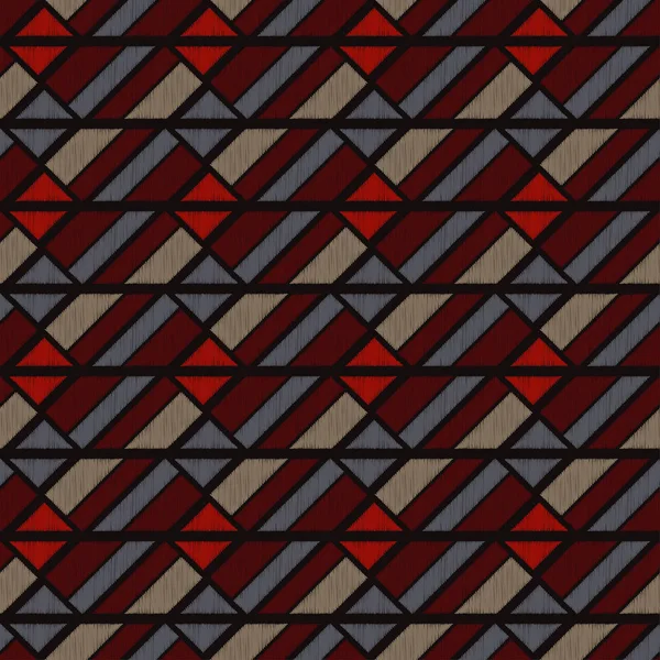 Бесшовный Геометрический Узор Скриббл Текстура Текстильное Взаимопонимание — стоковый вектор