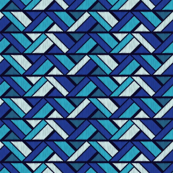 Varrat Nélküli Geometriai Mintázat Scribble Textúra Textil Rapport — Stock Vector
