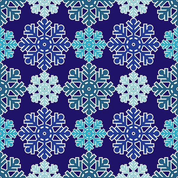 Doodle kar taneleri ile sorunsuz vektör arka plan. Kış desen. Tekstil rapport.