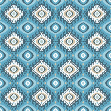 Etnik boho seamless modeli. Doku karalamak. Halk motif. Tekstil rapport.