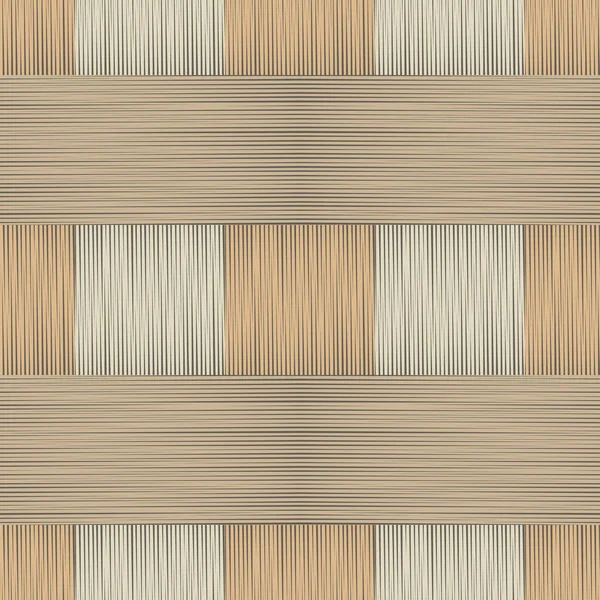 Modèle Géométrique Sans Couture Sol Brun Avec Texture Bois Texture — Image vectorielle