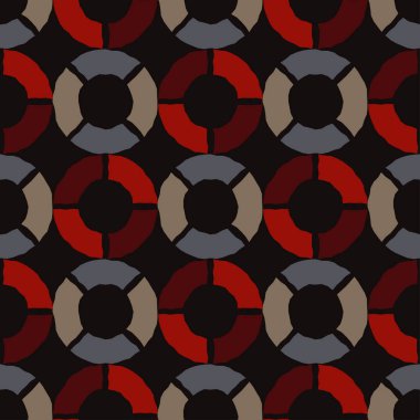 Polka dot seamless modeli. Renkli topları. Doku karalamak. extile uyum. 