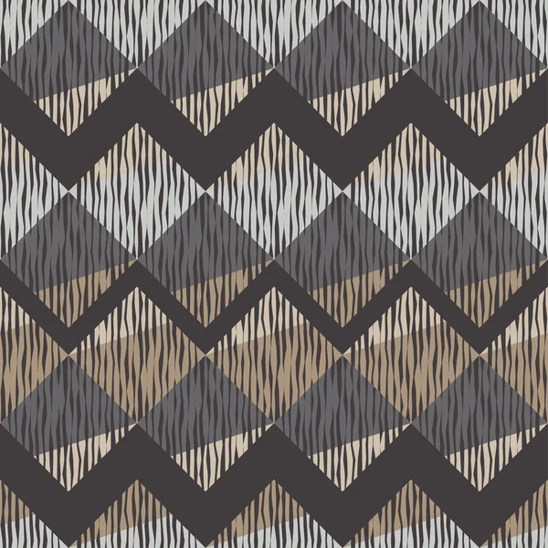 Nahtlose Geometrische Muster Die Textur Der Rechtecke Kritzeltextur Textilbeziehung — Stockvektor