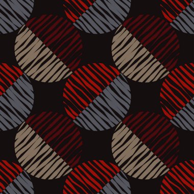 Polka dot seamless modeli. Renkli topları. Doku karalamak. extile uyum. 