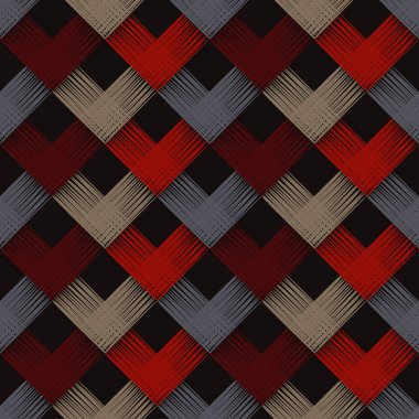 Etnik boho seamless modeli. Doku karalamak. Halk motif. Tekstil rapport.