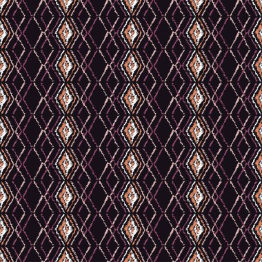 Etnik boho seamless modeli. Doku karalamak. Halk motif. Tekstil rapport.