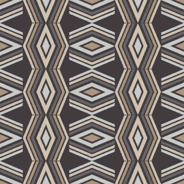 Etnik boho seamless modeli. Doku karalamak. Halk motif. Tekstil rapport.