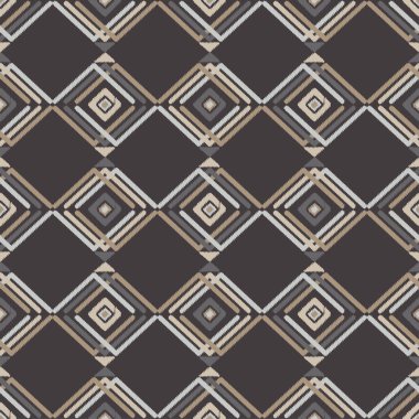 Etnik boho seamless modeli. Doku karalamak. Halk motif. Tekstil rapport.