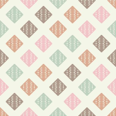 Kesintisiz geometrik desen. Çizgili desenler. Tekstil rapport.