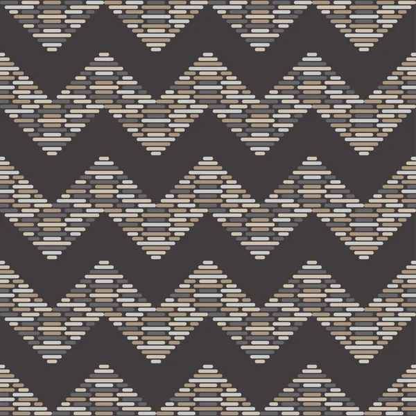 Modèle Géométrique Sans Couture Motifs Rayures Relation Textile — Image vectorielle
