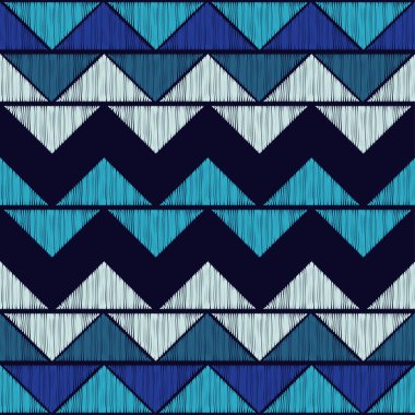 Etnik boho seamless modeli. Doku karalamak. Halk motif. Tekstil rapport.