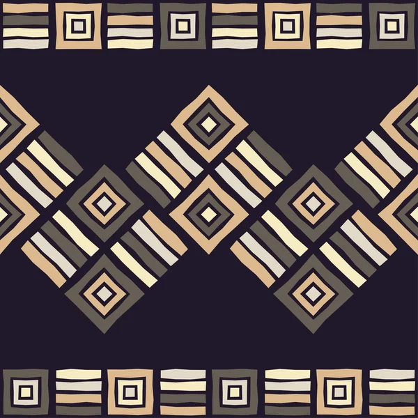 Model Geometric Fără Sudură Modelul Dungi Pătrate Raport Textil — Vector de stoc