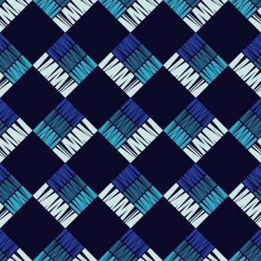 Kesintisiz geometrik desen. Dokulu dikdörtgenler bir model. Doku karalamak. Tekstil rapport.