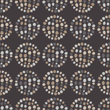 Polka dot seamless modeli. Doku nokta. Doku karalamak. extile uyum. 