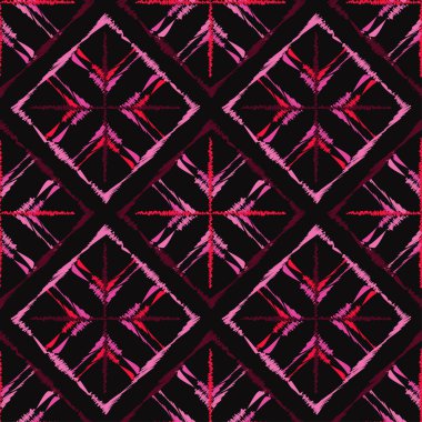 Etnik boho seamless modeli. Doku karalamak. Halk motif. Tekstil rapport.