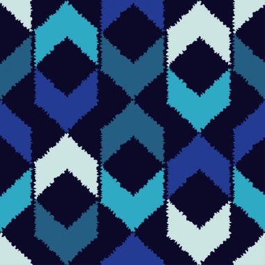 Etnik boho seamless modeli. Doku karalamak. Halk motif. Tekstil rapport.