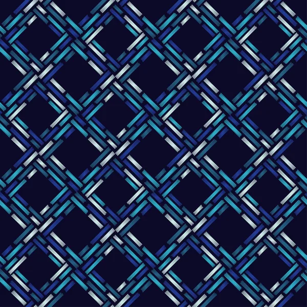 Ethnische Boho Nahtlose Muster Stickerei Auf Stoff Kritzeltextur Volksmotiv Textilbeziehung — Stockvektor