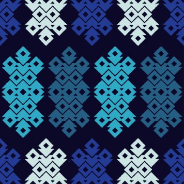 Etnik boho seamless modeli. Nakış kumaş üzerine. Doku karalamak. Halk motif. Tekstil rapport.