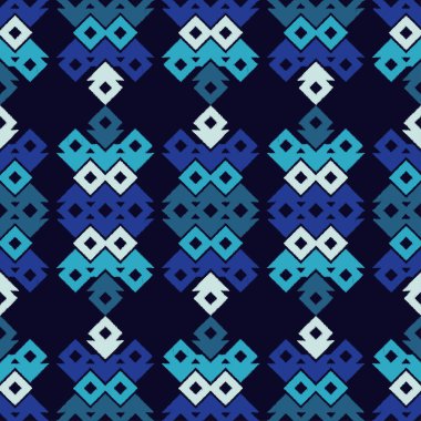 Etnik boho seamless modeli. Nakış kumaş üzerine. Doku karalamak. Halk motif. Tekstil rapport.