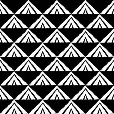 Etnik boho seamless modeli. Doku karalamak. Halk motif. Tekstil rapport.