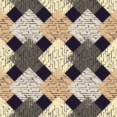 Etnik boho seamless modeli. Doku karalamak. Halk motif. Tekstil rapport.