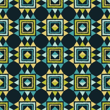 Etnik boho seamless modeli. Doku karalamak. Halk motif. Tekstil rapport.