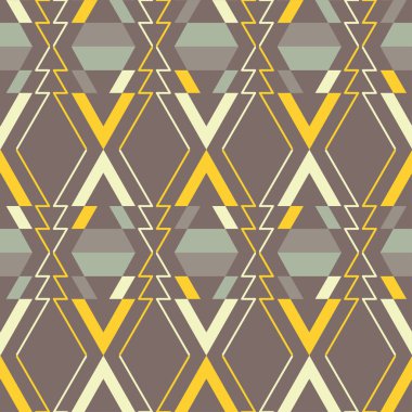 Etnik boho seamless modeli. Doku karalamak. Halk motif. Tekstil rapport.