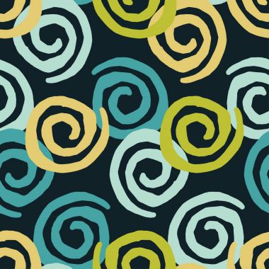 Kesintisiz geometrik desen. Dalgalı çizgiler doku. Parlak renkler ve basit şekiller. Son moda Dikişsiz desen tasarım.