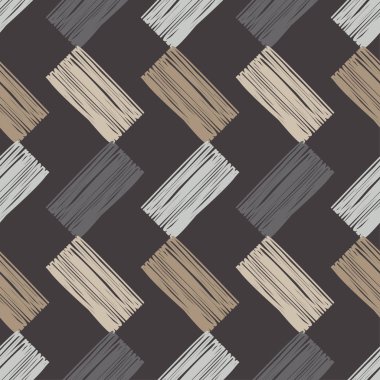 Boyalı çizgili. Kesintisiz geometrik desen. Parlak renkler ve basit şekiller. Son moda Dikişsiz desen tasarım.