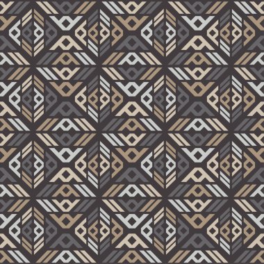 Etnik boho kusursuz desen. Kabile düzeni. Halk motifi. Tekstil uyumluluğu.