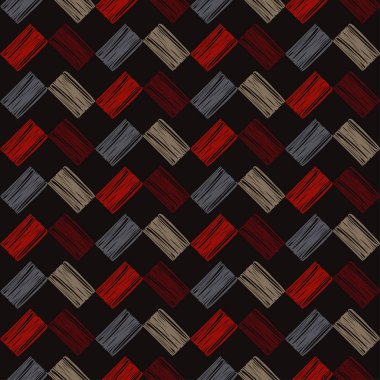 Etnik boho seamless modeli. Doku karalamak. Halk motif. Tekstil rapport.