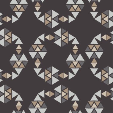 Etnik boho seamless modeli. Doku karalamak. Halk motif. Tekstil rapport.