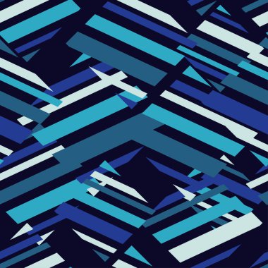 Kesintisiz geometrik desen. Parlak renkler ve basit şekiller. Son moda Dikişsiz desen tasarım.