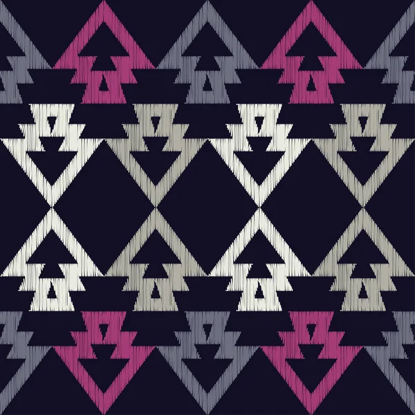 Etnik boho seamless modeli. Doku karalamak. Halk motif. Tekstil rapport.