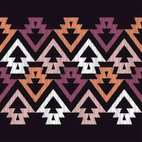 Etnik boho seamless modeli. Doku karalamak. Halk motif. Tekstil rapport.